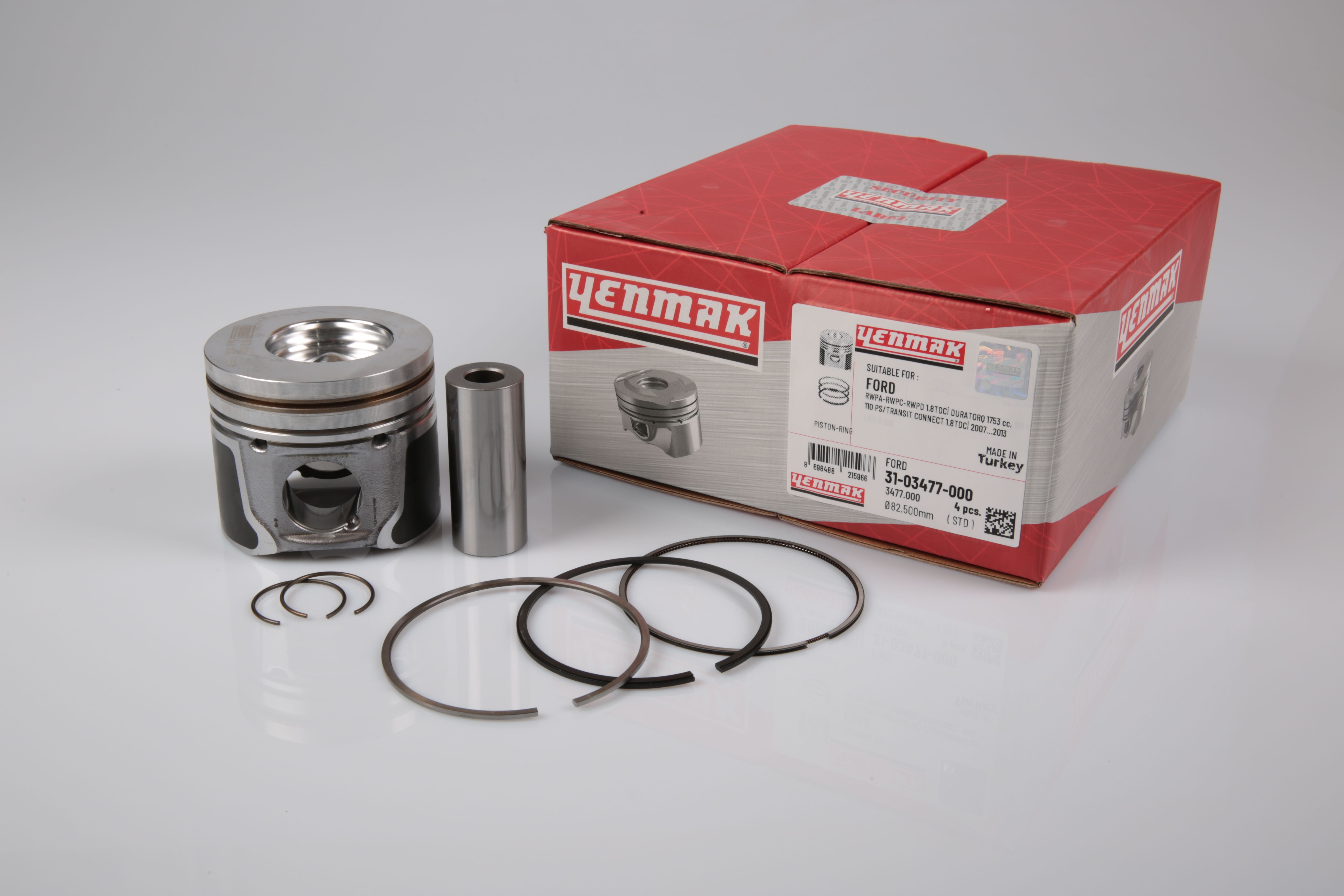 PISTON SEGMAN STD 82.50 CONNECT 1.8 TDCI 110PS 07>