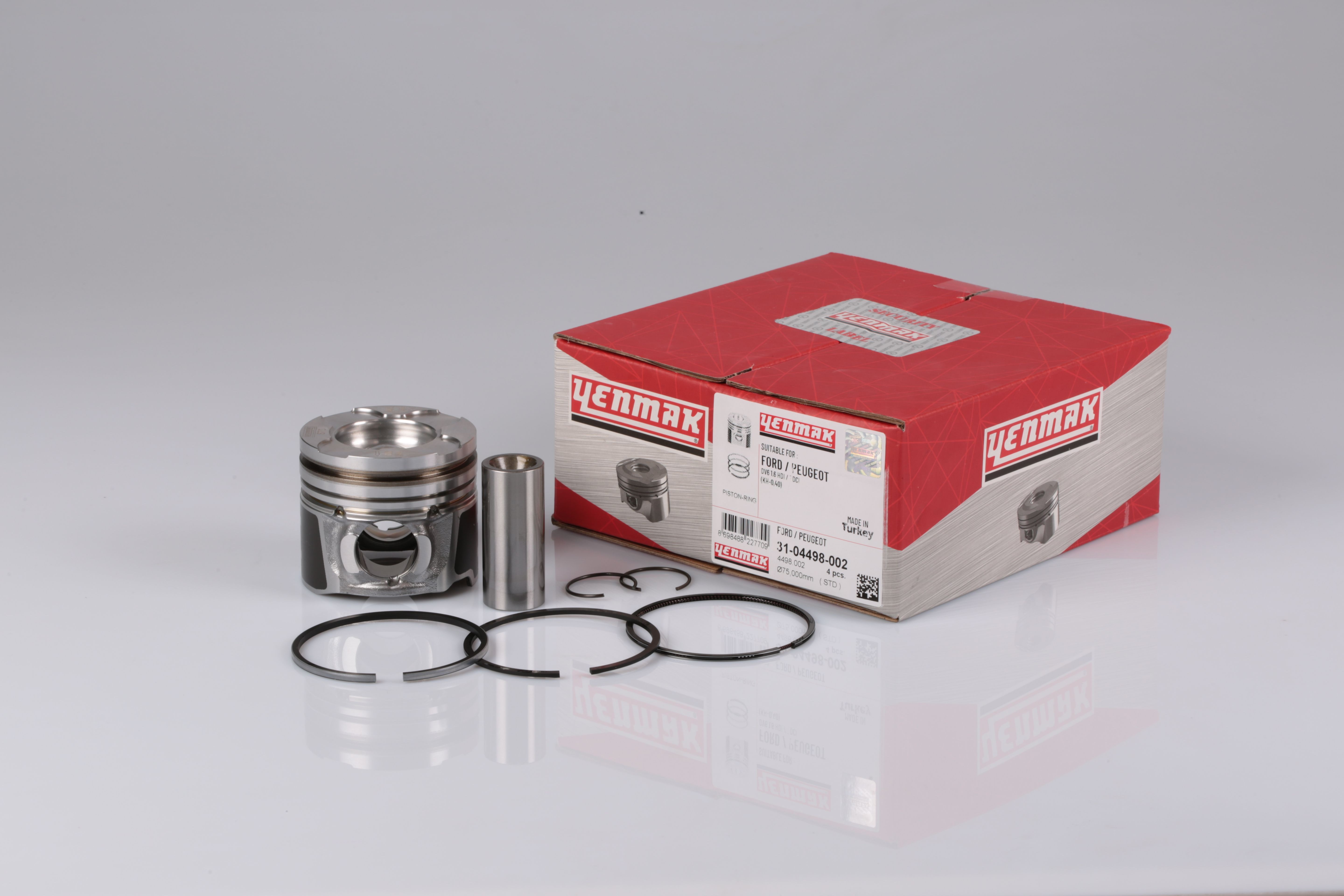 PISTON SEGMAN 75.00 mm FOCUS C.MAX 1.6TDCI 03>