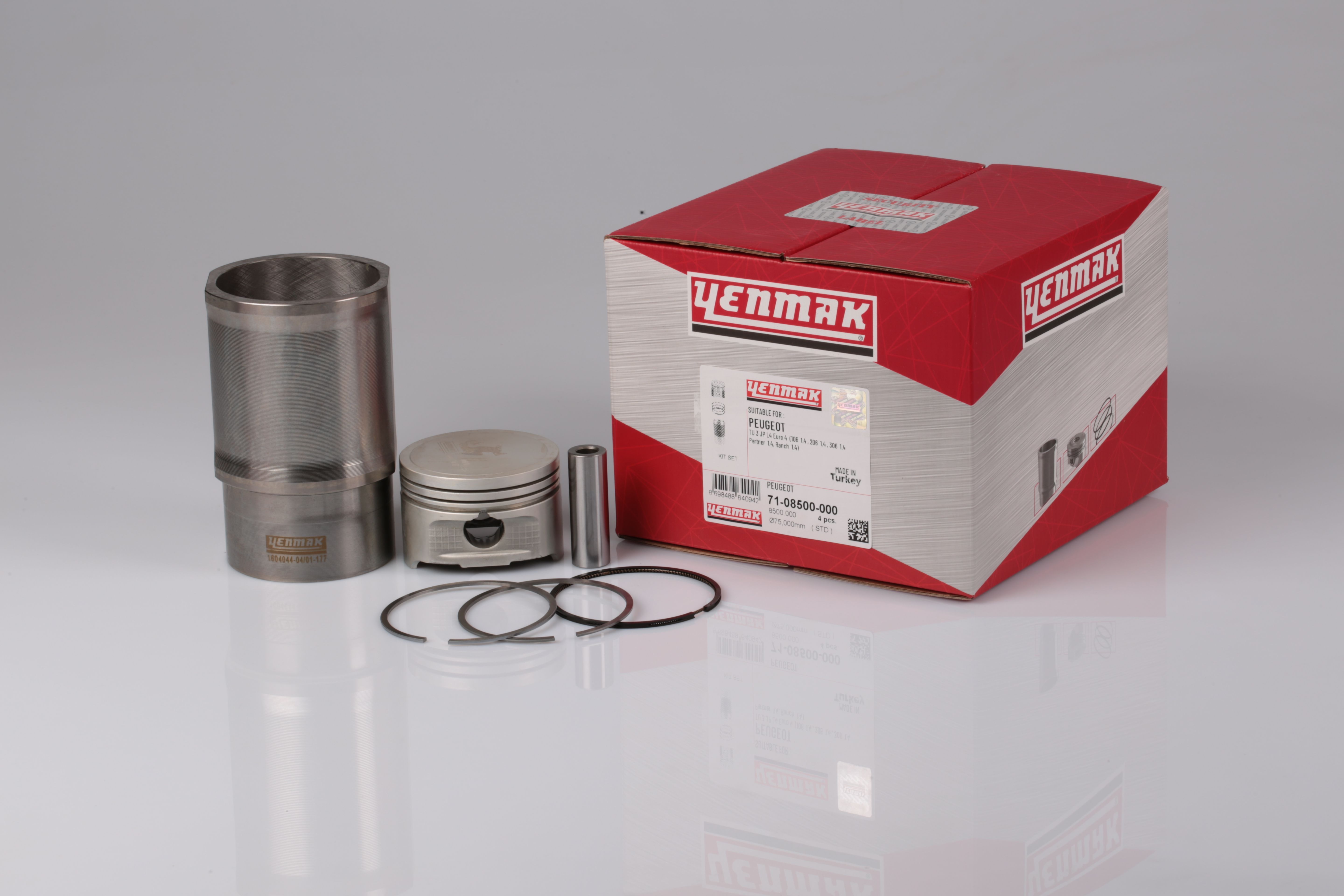 PISTON SEGMAN GOMLEK KIT 75.00 MM STD 206 TU3JP